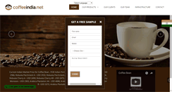 Desktop Screenshot of coffeeindia.net