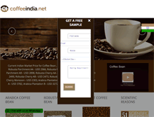 Tablet Screenshot of coffeeindia.net